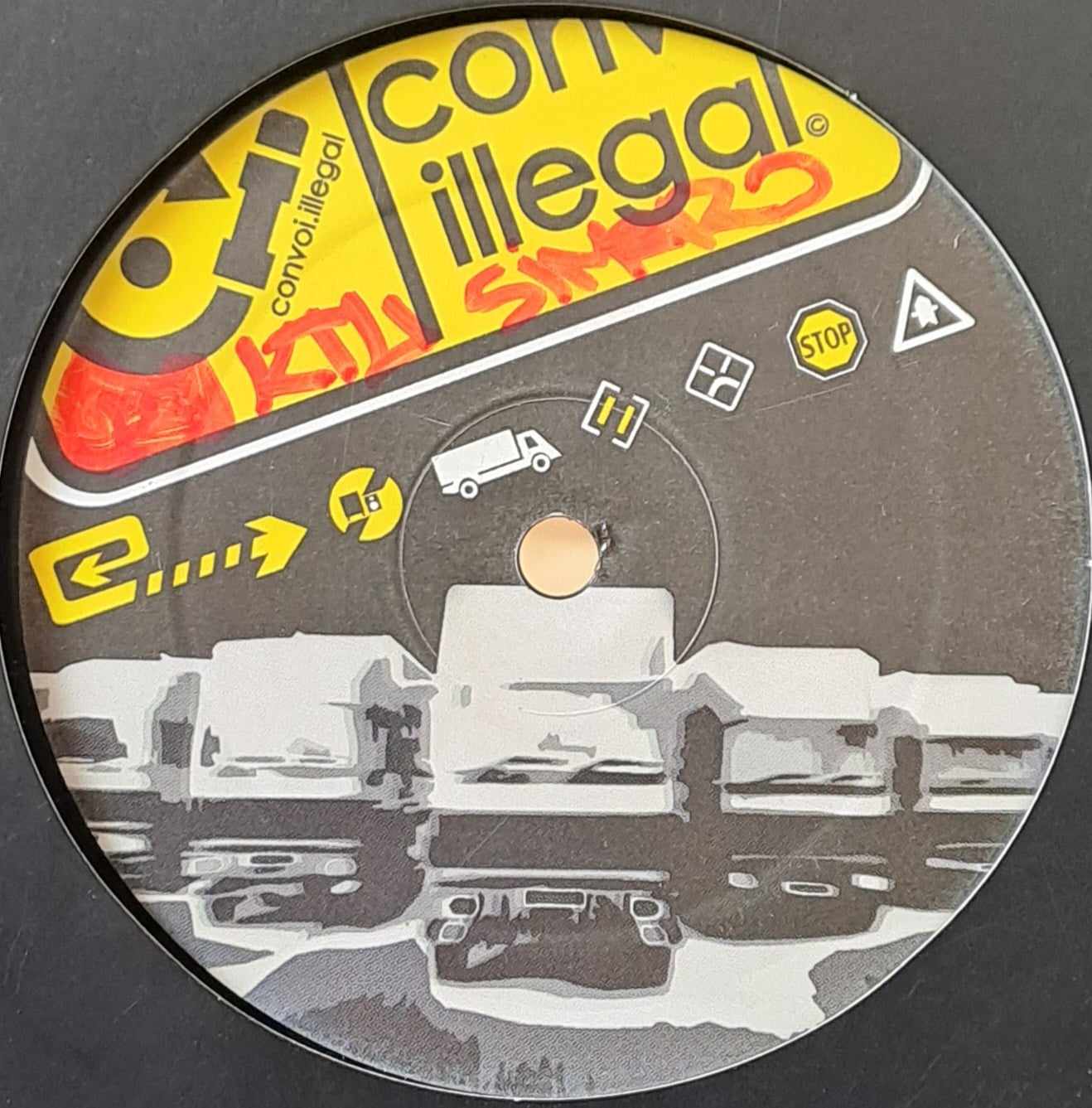 Convoi Illegal 01 - vinyle freetekno